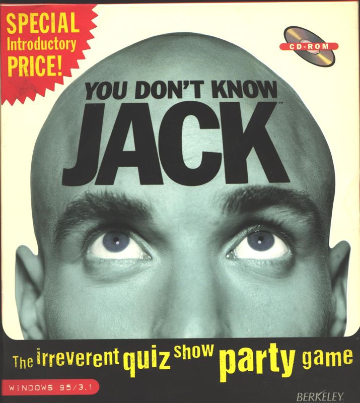 You Don't Know Jack box art for Playstation